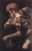 Francisco de goya y Lucientes Devouring One of his Children oil painting